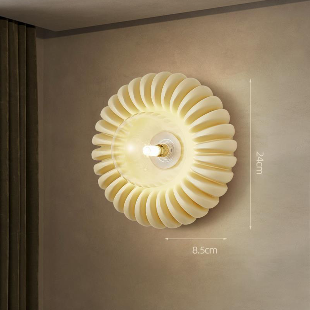 Franse Stijl Creatieve Resin Corridor Wandlamp