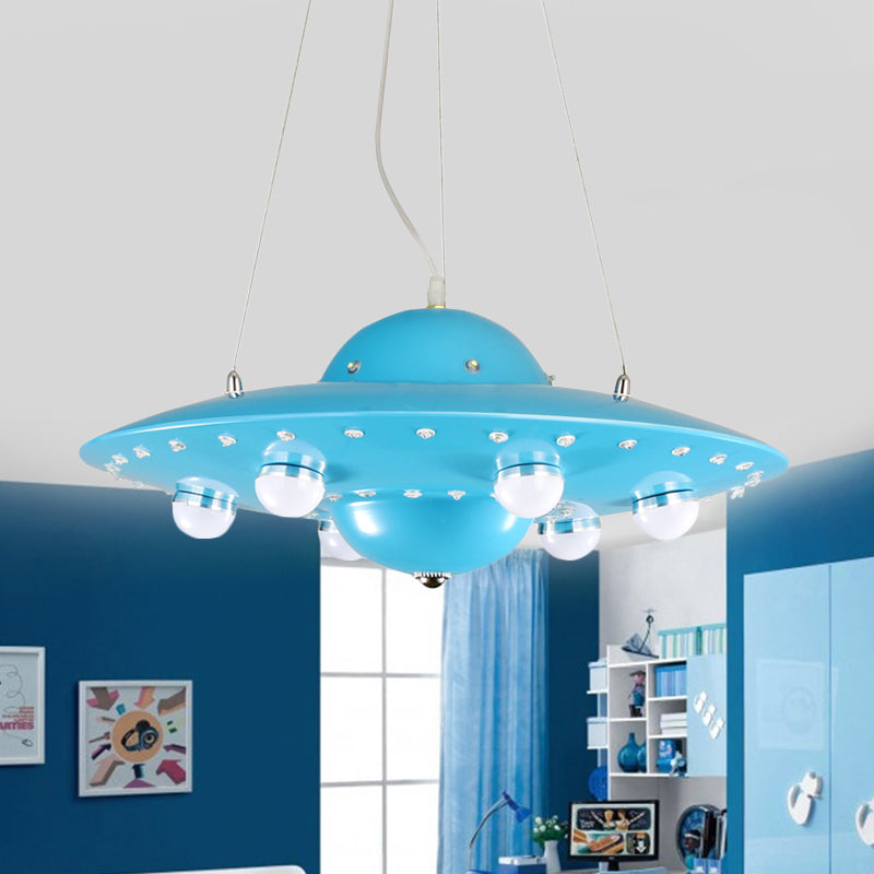 Noordse UFO Hanglamp LED Kinderkamer Plafondlamp