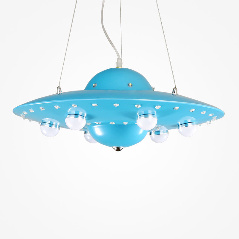 Noordse UFO Hanglamp LED Kinderkamer Plafondlamp