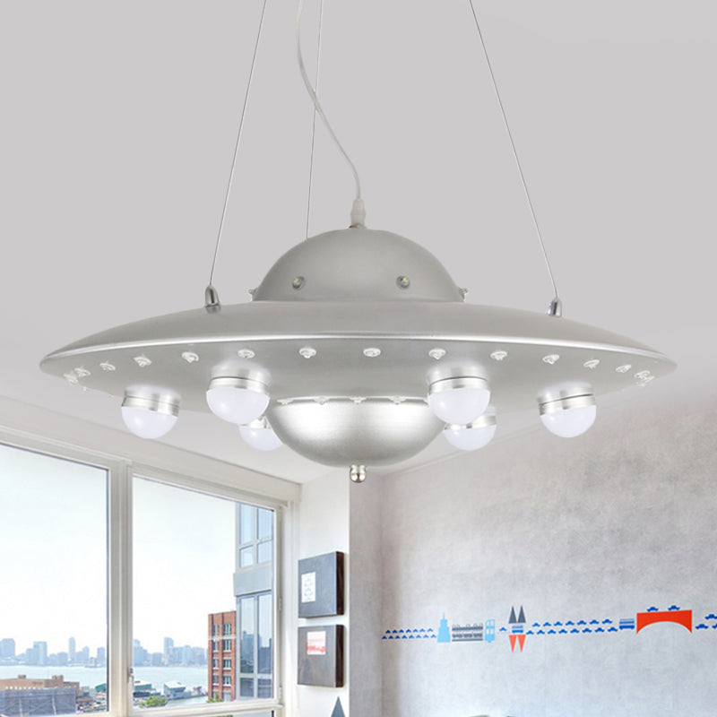 Noordse UFO Hanglamp LED Kinderkamer Plafondlamp