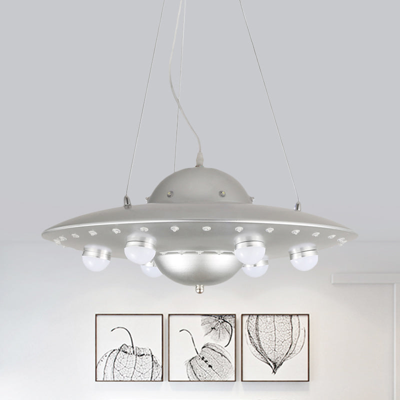 Noordse UFO Hanglamp LED Kinderkamer Plafondlamp