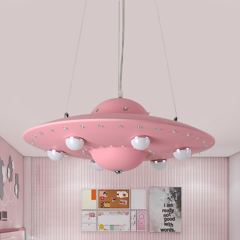 Noordse UFO Hanglamp LED Kinderkamer Plafondlamp