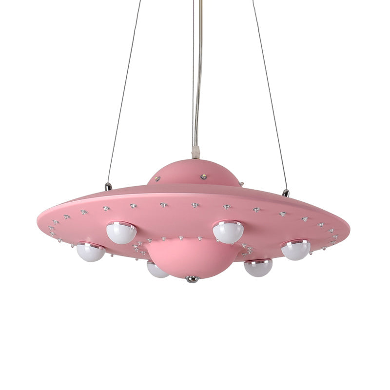 Noordse UFO Hanglamp LED Kinderkamer Plafondlamp