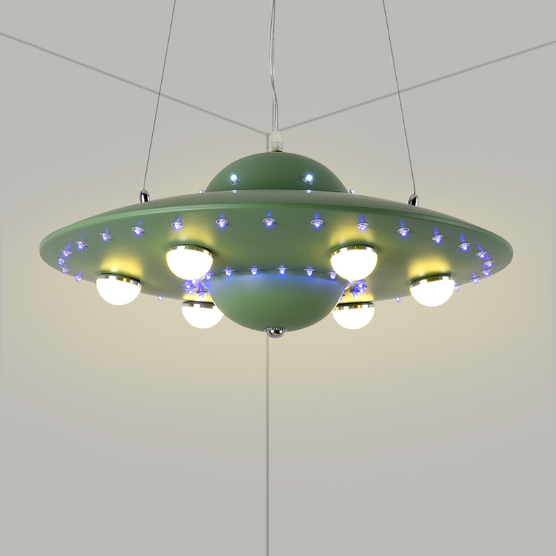 Noordse UFO Hanglamp LED Kinderkamer Plafondlamp