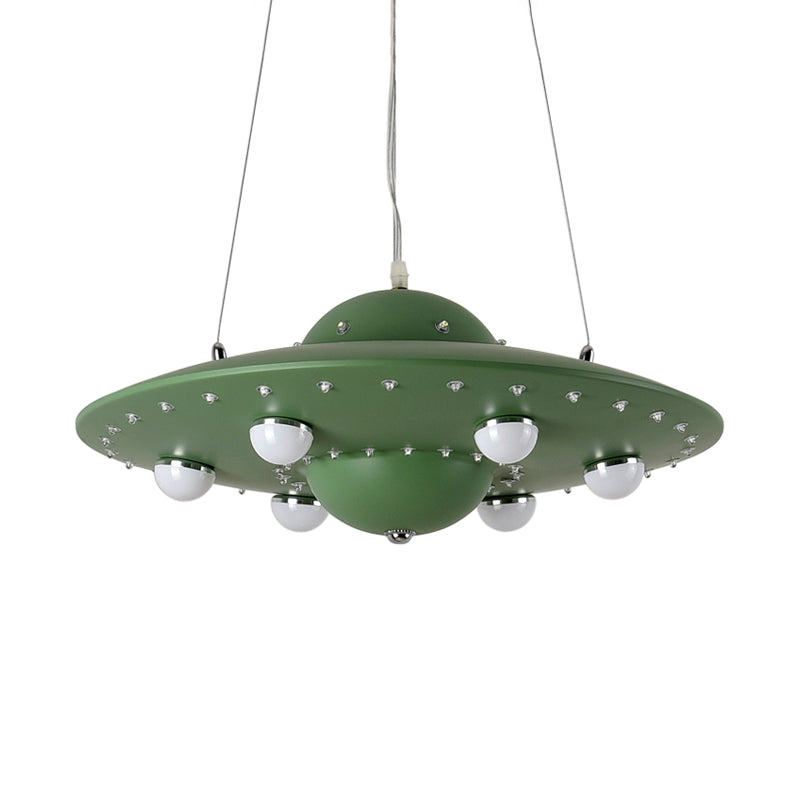 Noordse UFO Hanglamp LED Kinderkamer Plafondlamp