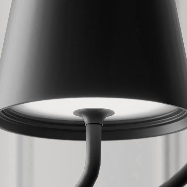 LichtWave - Elegant Hangende Lamp voor een Modern Interieur