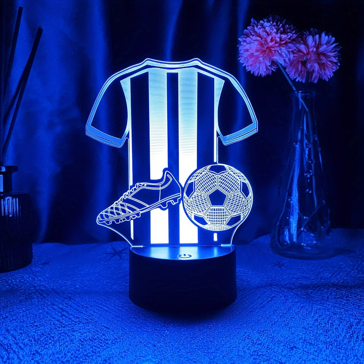 SportLamp - 3D LED Nachtlampje voor Voetbalfans