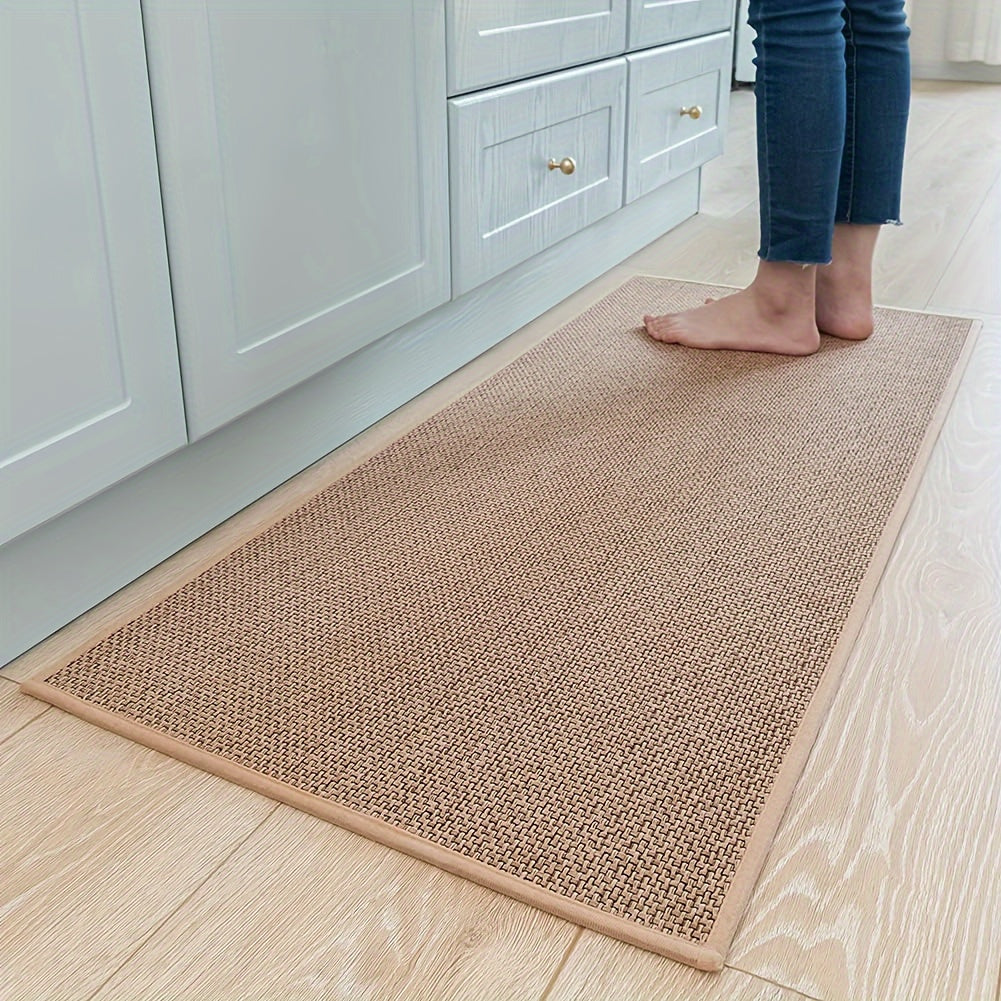 1PC Vloerkleed - Antislip, Wasbaar, Absorberend Vloerkleed met Rubberen Achterkant, Voor Keuken, Slaapkamer, Badkamer en Meer