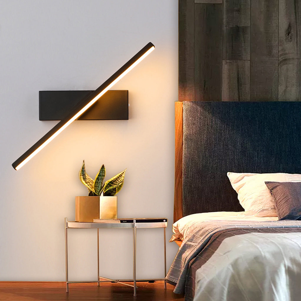 Draaibare Strip LED Moderne Wandlamp Wand Sconce Verlichting