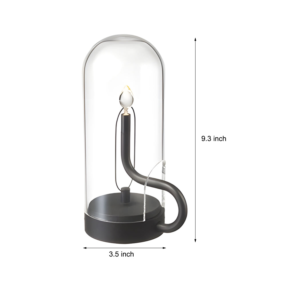 AuroraLux - Draadloze LED Tafellamp met Oplaadbare Batterij