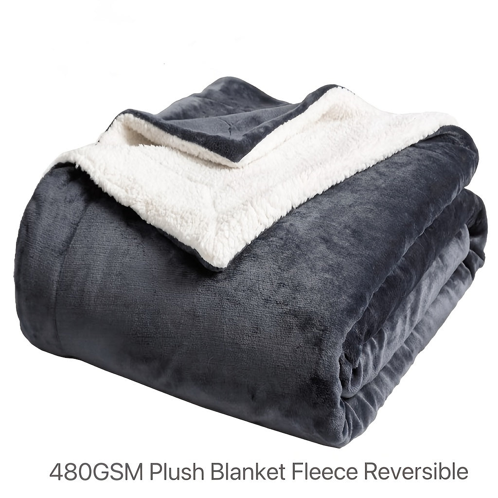 Sherpa Fleece Deken - Zacht en Warm, Geschikt voor Bank en Sofa, All-Season