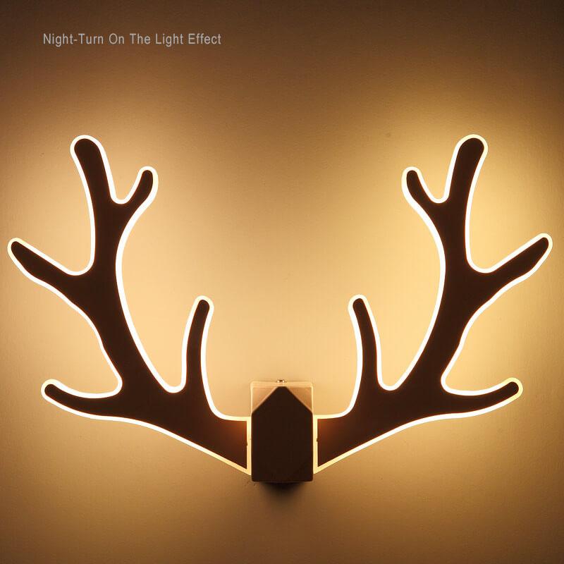 AntlerLux - Unieke gewei-vormige wandlamp met LED-verlichting