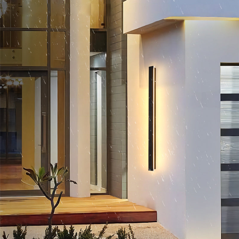 Zenith - Moderne Design LED Wandlampen Zwart Metaal voor Tuin en Hal