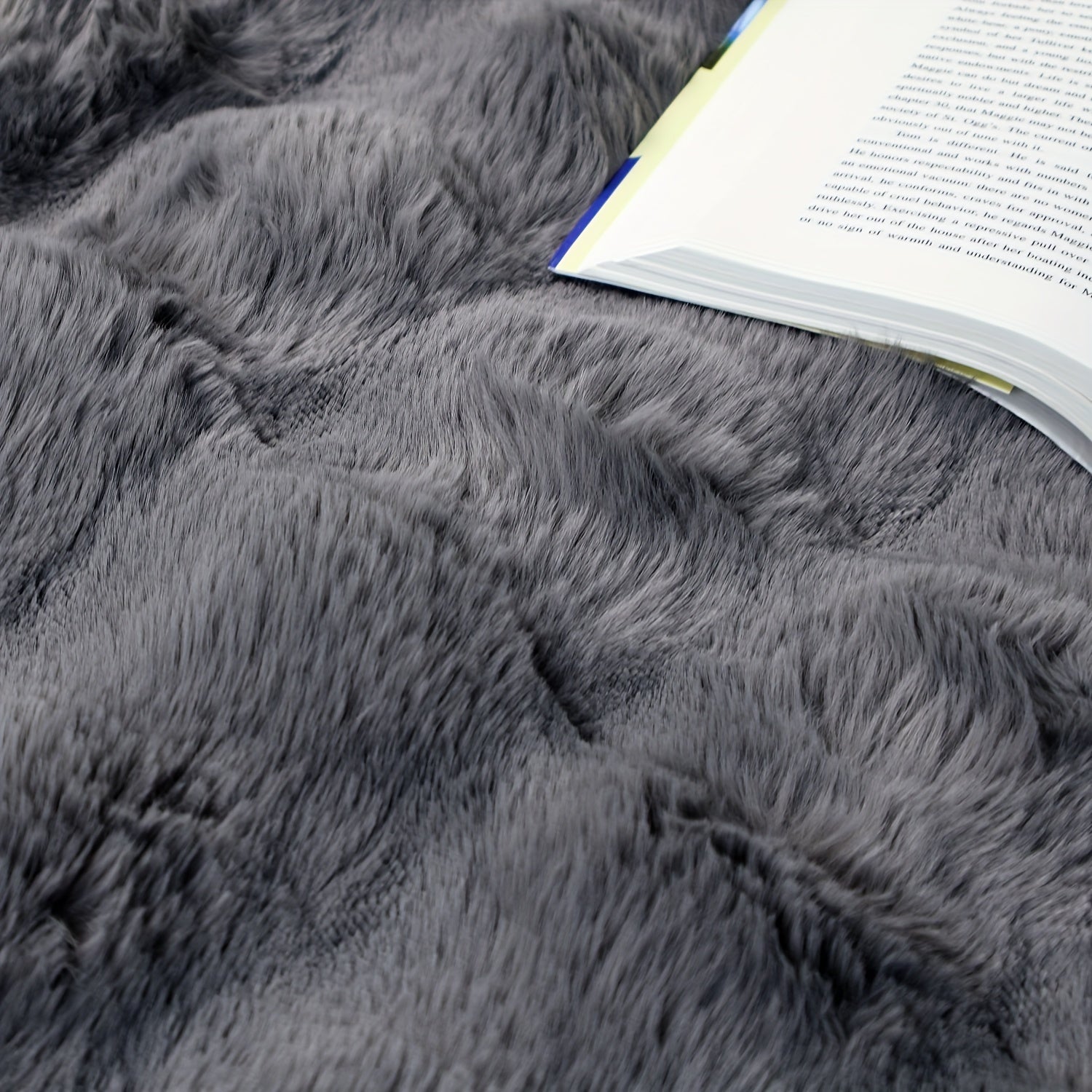 Luxe Ultra-Zachte Fleece Deken – Imitatie Konijnenvacht, Perfect voor Bank, Bed en Reizen