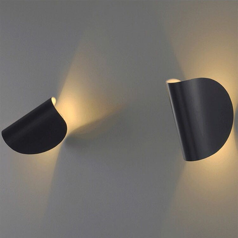 Eveline Moderne Geometrische LED Wandlamp - 4 Kleuren Binnen/Buiten Metaal