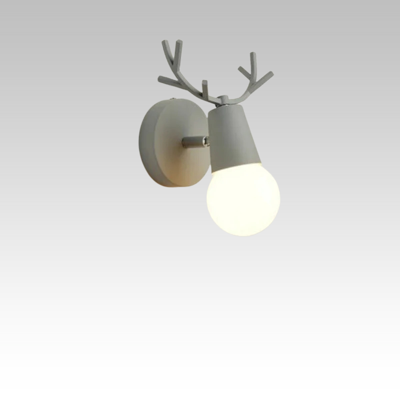 AntlerGlow - Moderne Verstelbare Kinderkamer Wandlamp