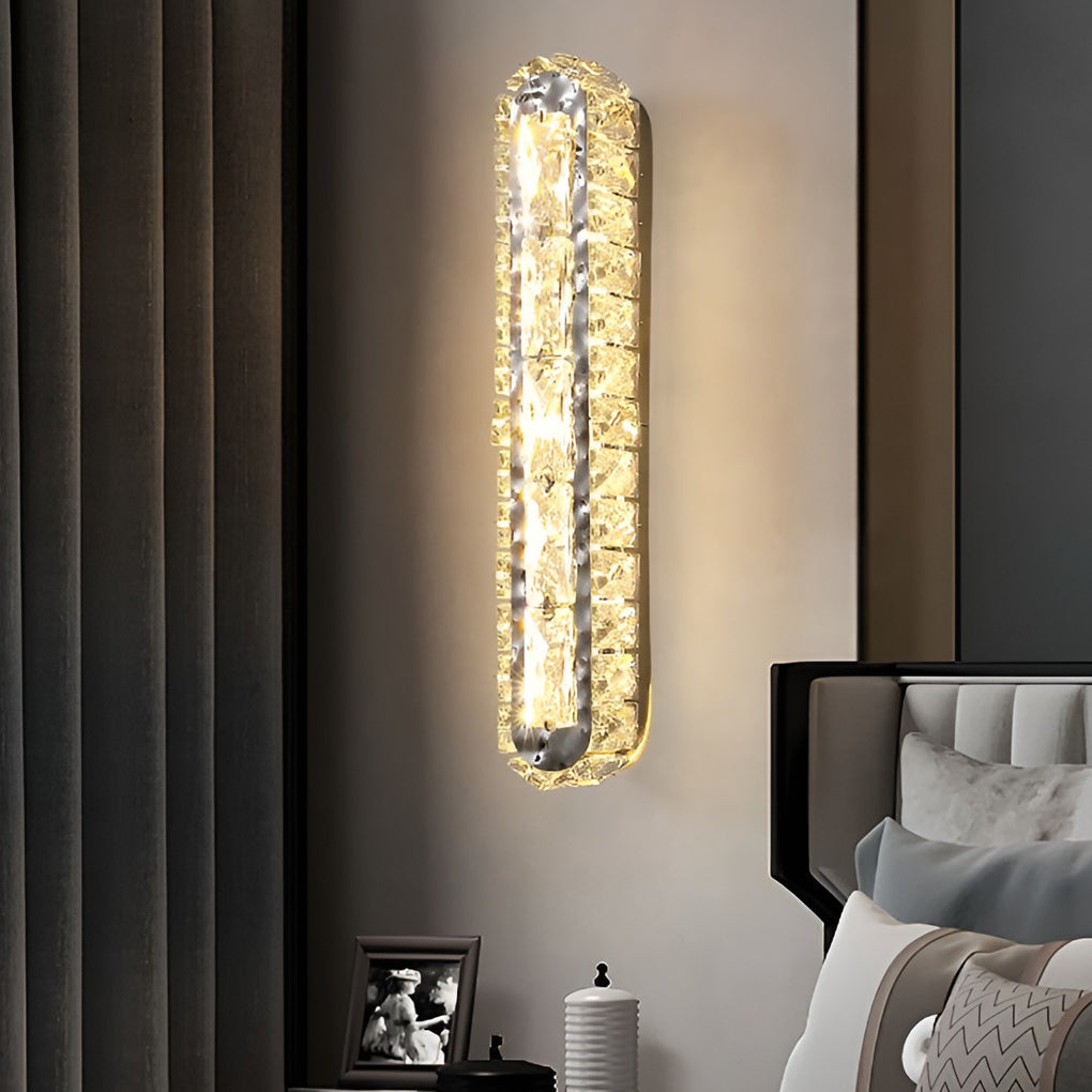 CrystalLux - Dubbele LED Kristallen Wandlamp met Dimbare Functie