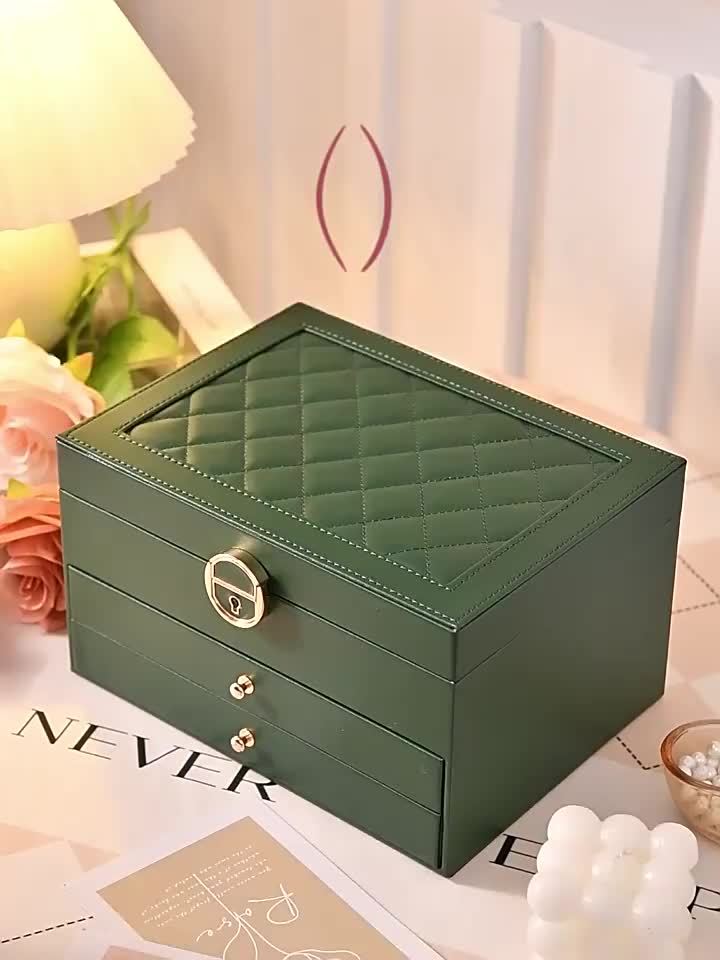 Sieraden Organizer Box – Luxe Opbergdoos voor Kettingen, Ringen en Armbanden