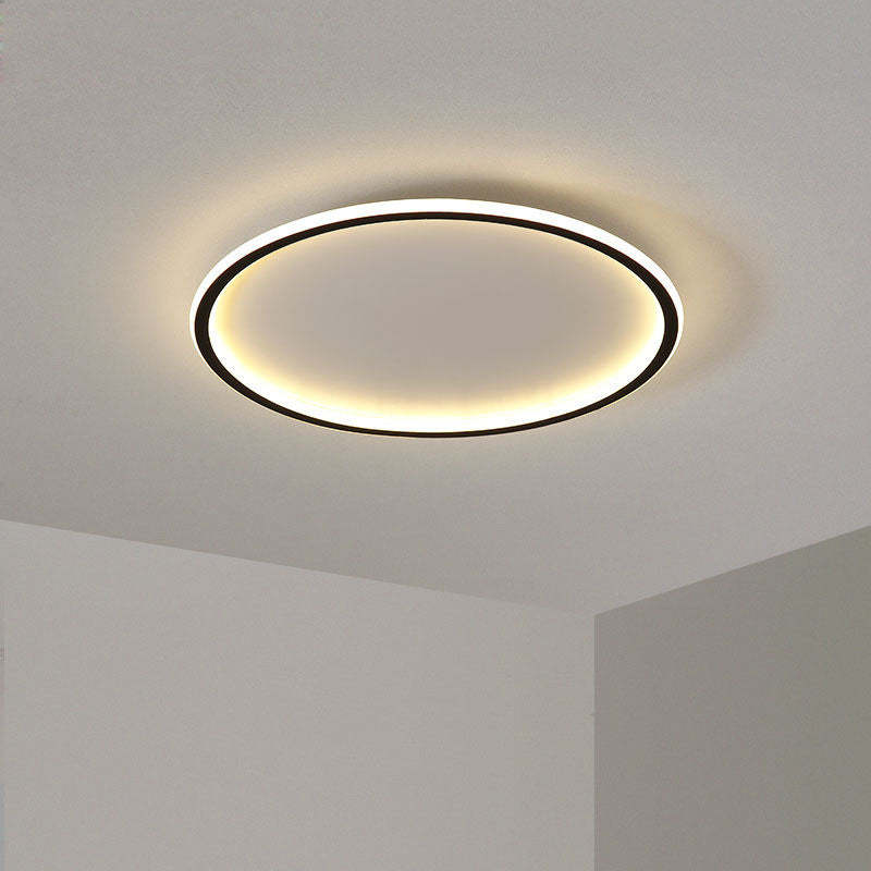 LunaNova - Moderne Ronde LED Plafondlamp Metaal/Acryl