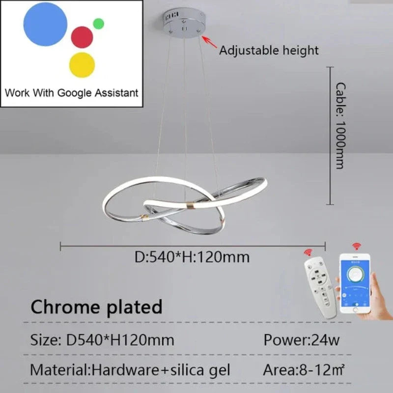 LightMaster - Slimme LED Hanglamp Beugel