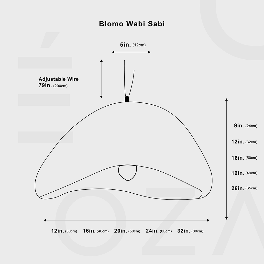 Blomo Wabi Sabi Hanglamp