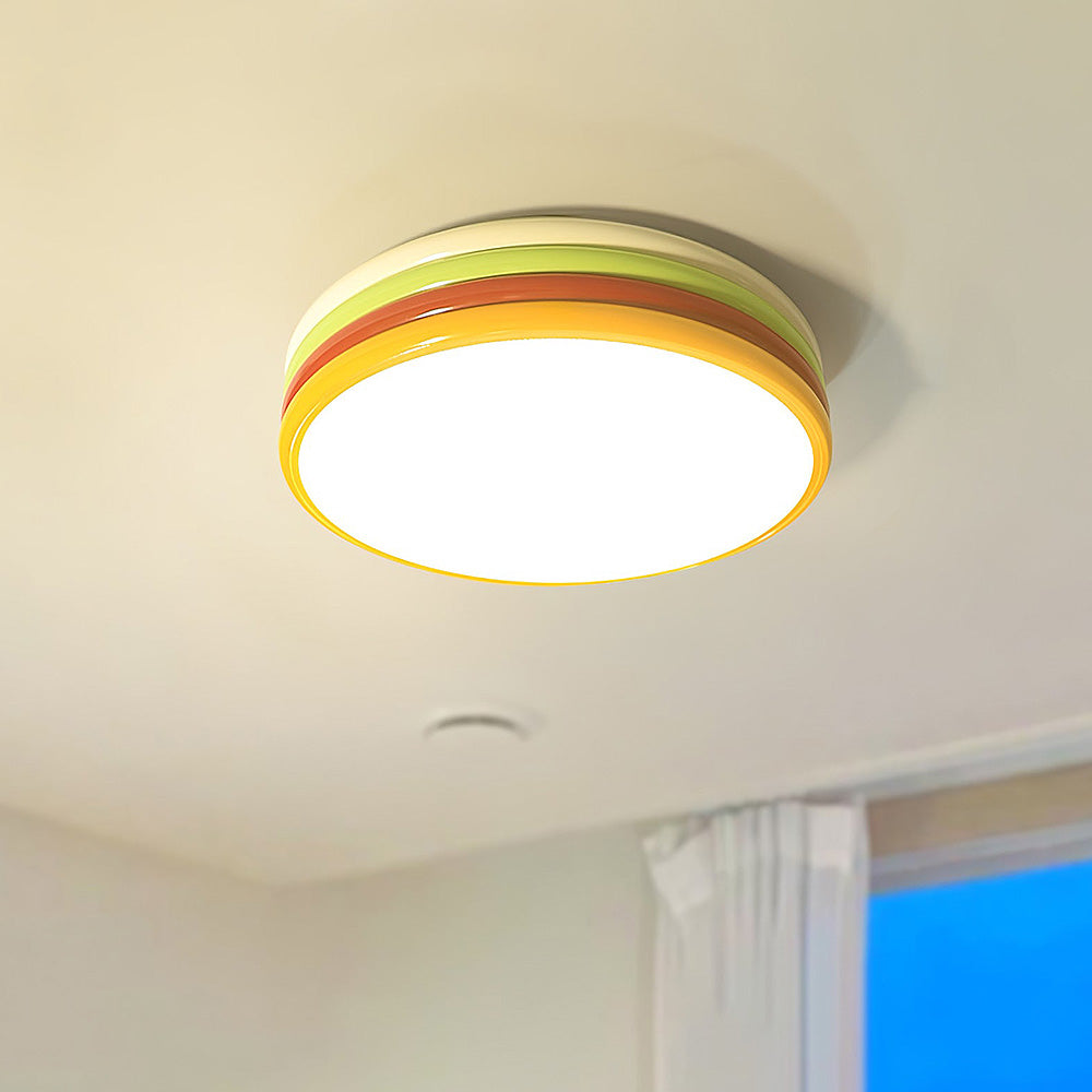 Moderne Kleurrijke Koepel Plafondlamp