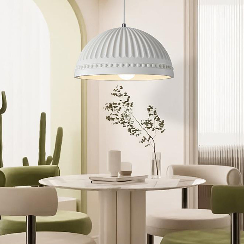 Elegant Witte Hars Hanglamp