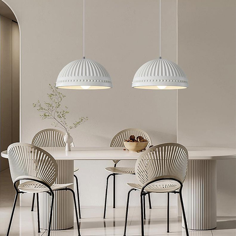 Elegant Witte Hars Hanglamp