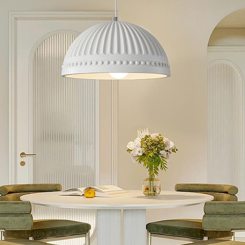 Elegant Witte Hars Hanglamp