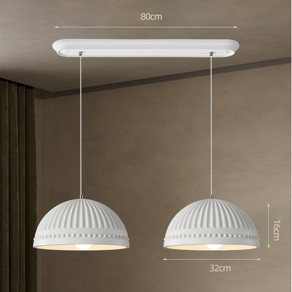 Elegant Witte Hars Hanglamp