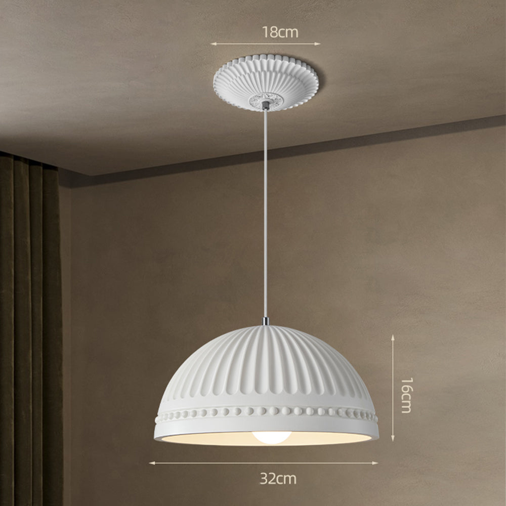 Elegant Witte Hars Hanglamp