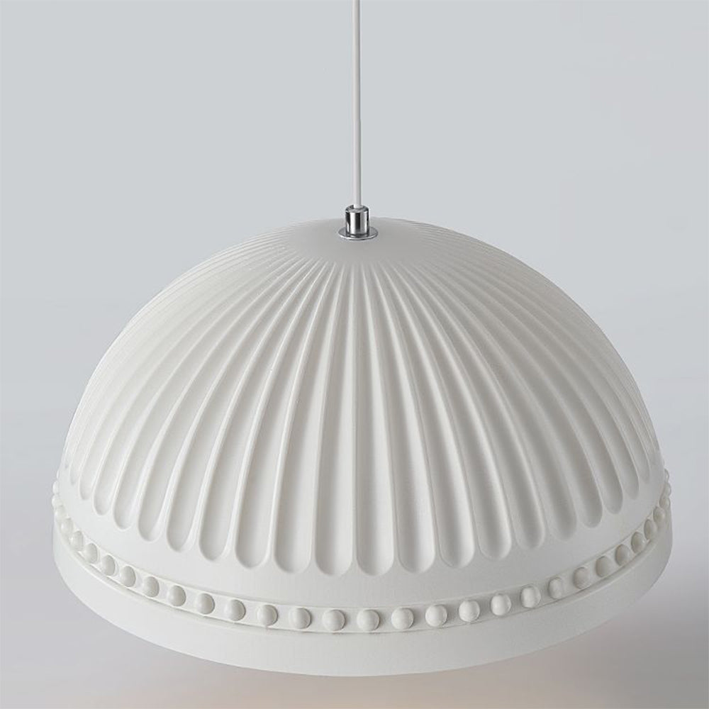 Elegant Witte Hars Hanglamp