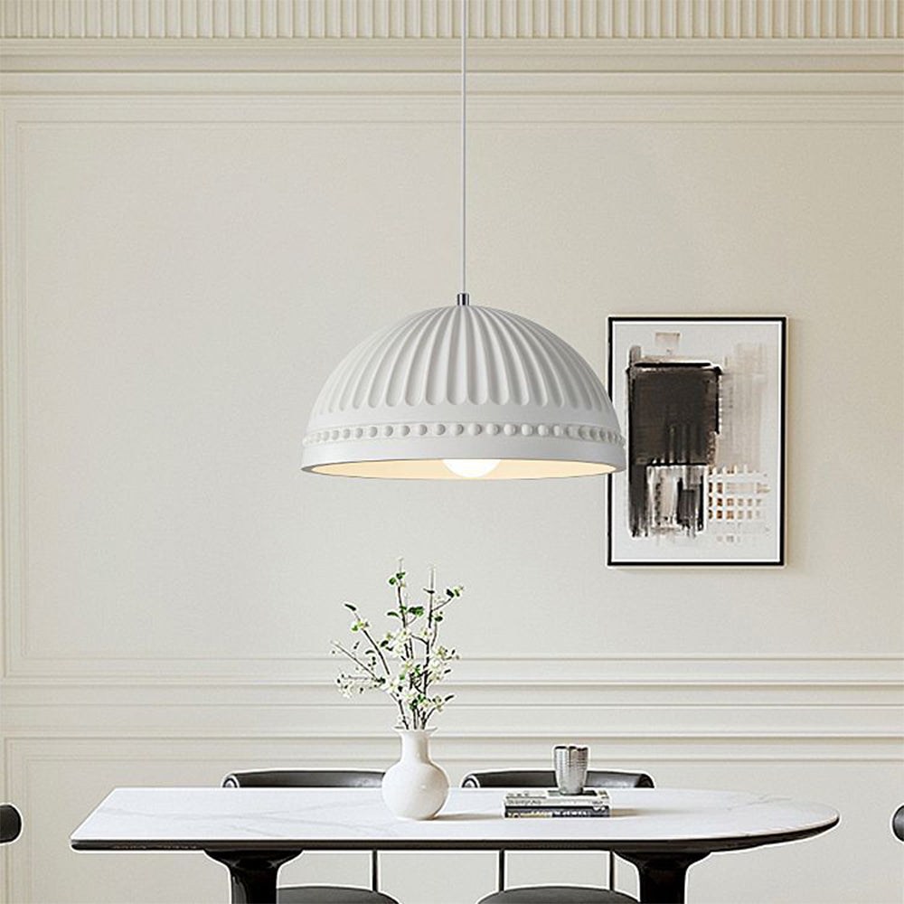 Elegant Witte Hars Hanglamp