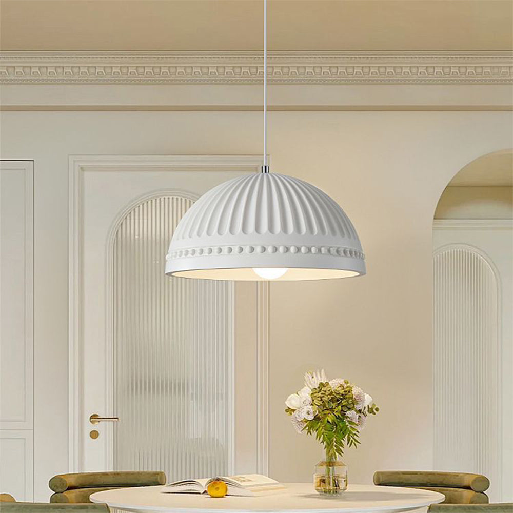 Elegant Witte Hars Hanglamp