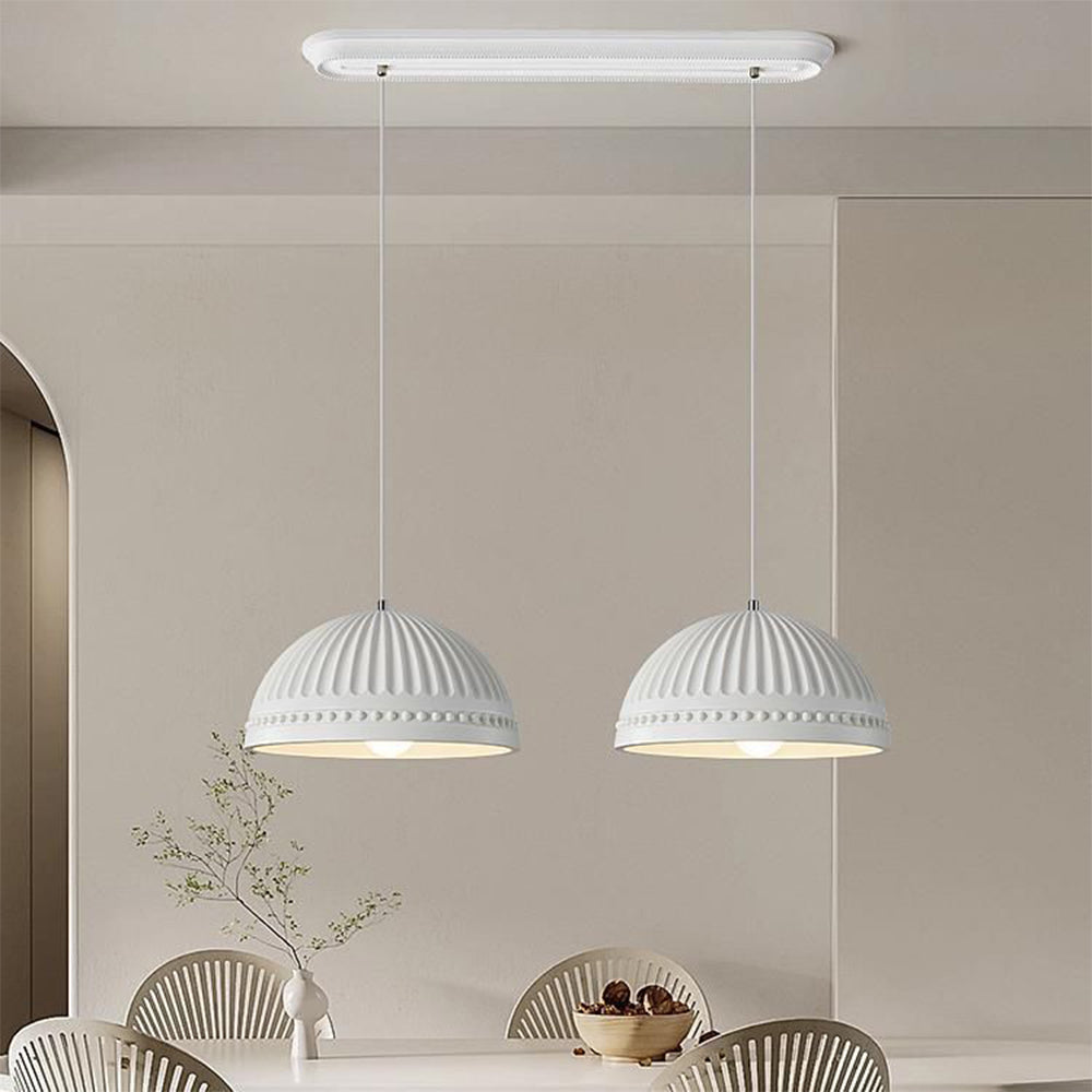 Elegant Witte Hars Hanglamp