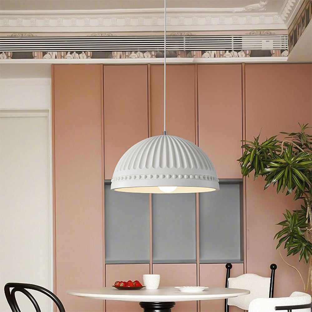 Elegant Witte Hars Hanglamp