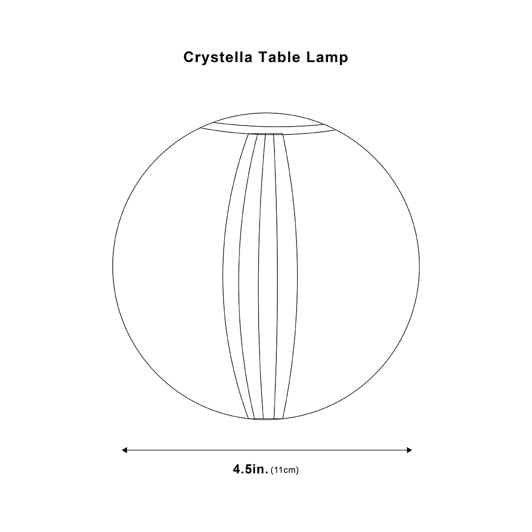 Crystella Tafellamp