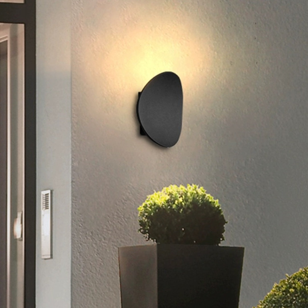 Creatieve Aluminium Schijf LED Wandlamp