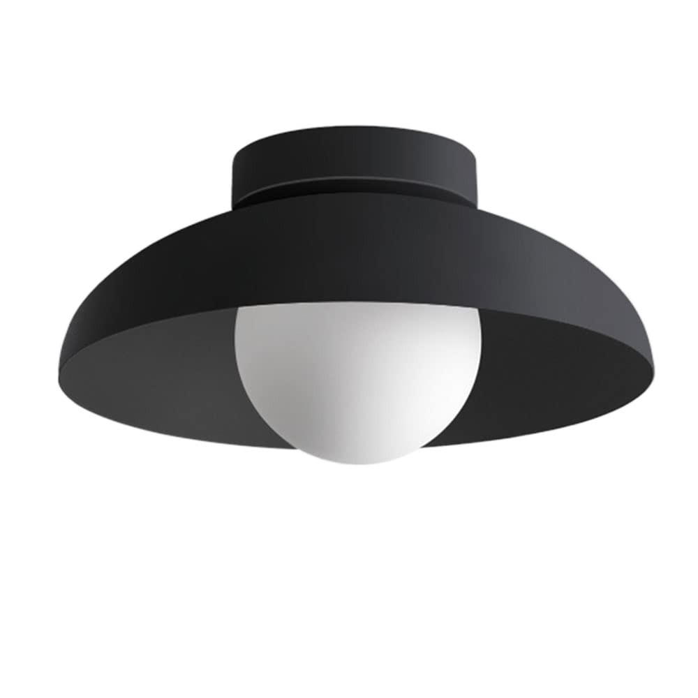 Moderne Metalen Semi-Flush Plafondlamp voor de Hal