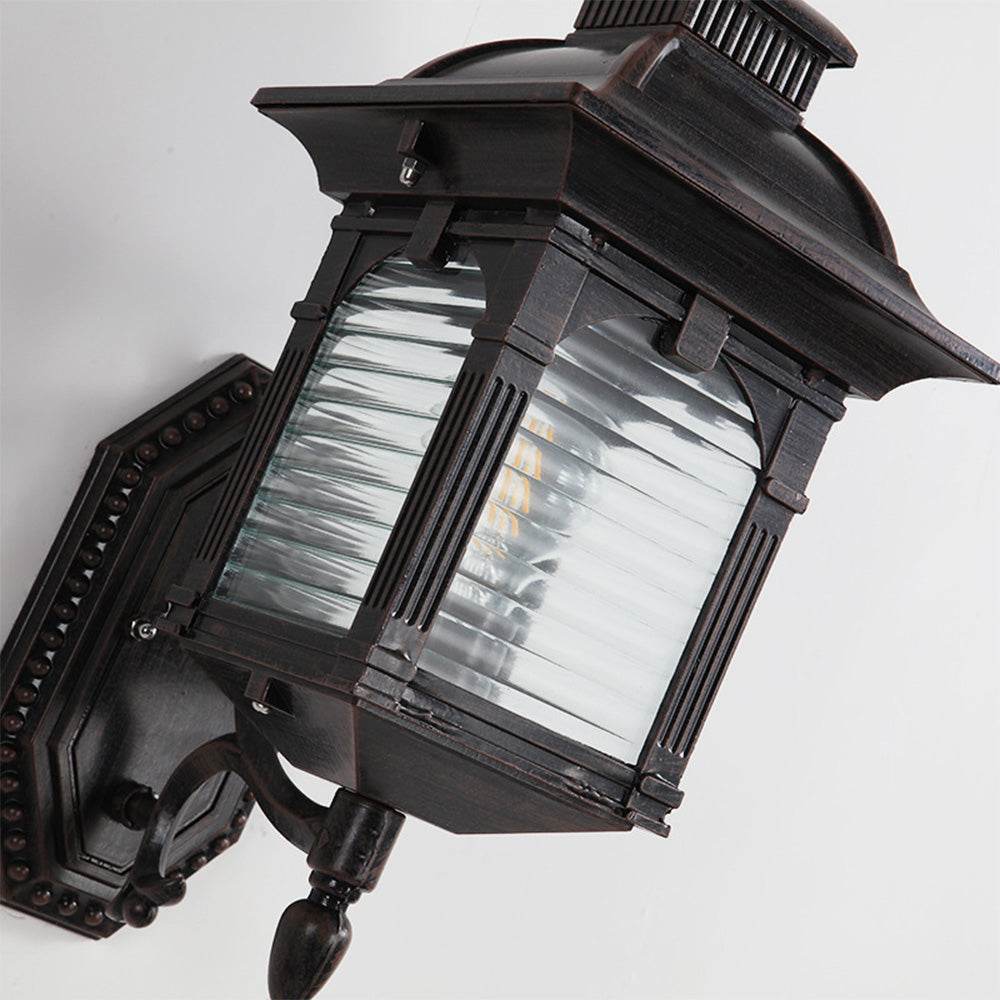 Europese Zwarte Balkon Buitenwandlamp