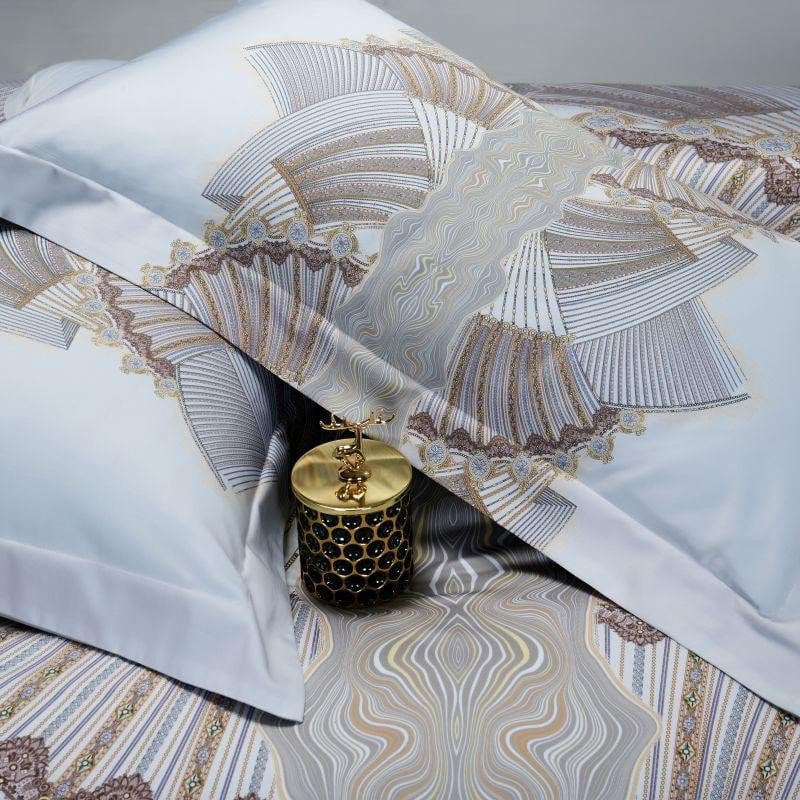 Silver Sails Duvet Cover Set - Egyptisch Katoen