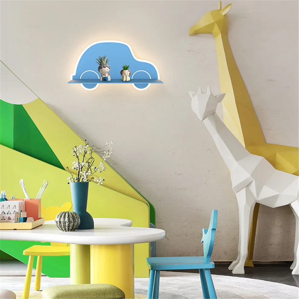 Kinderplane Wandlamp - Cartoon LED Verlichting