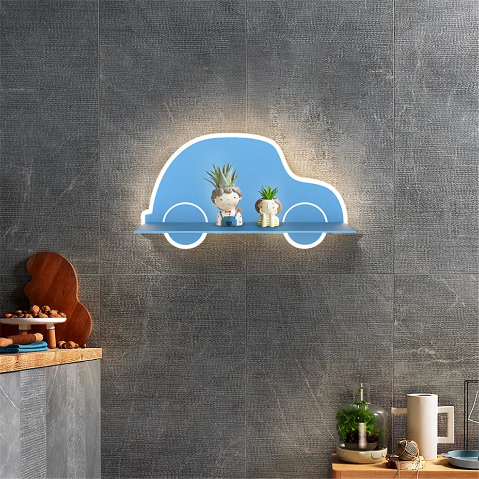 Kinderplane Wandlamp - Cartoon LED Verlichting