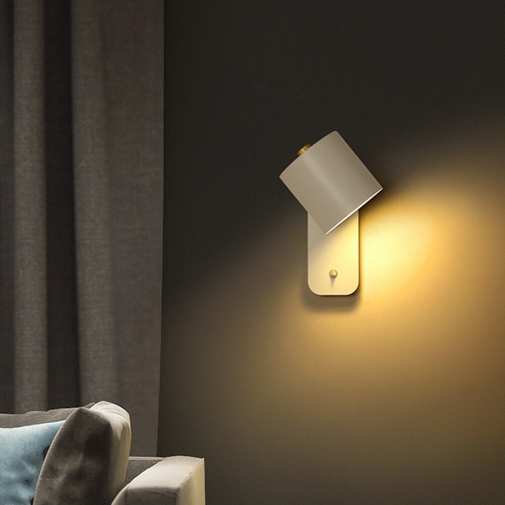 LumiLamp - Moderne LED Wandlamp met Schakelaar