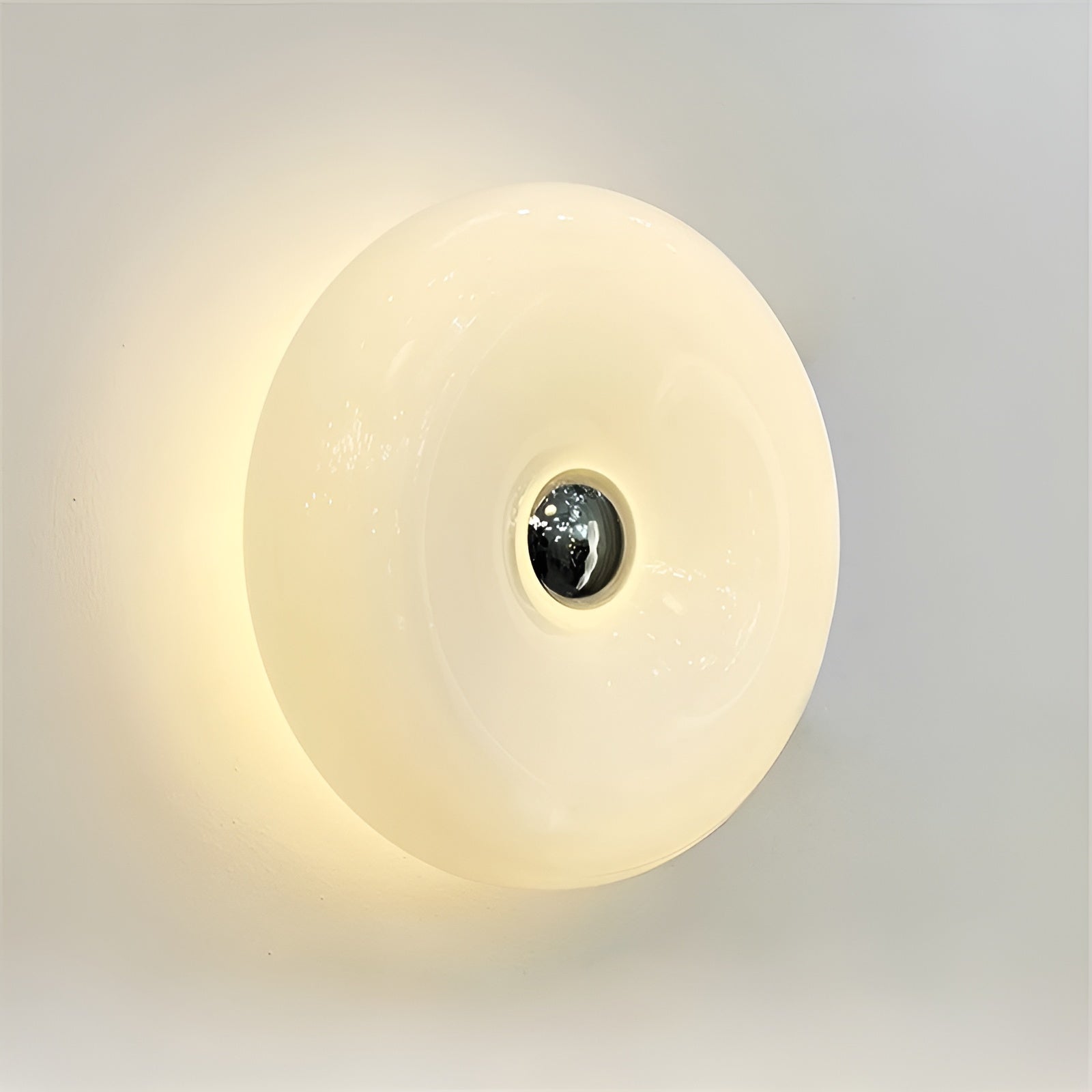 Orange Donut Lamp - Stijlvolle Wandleuchte en Tafellamp