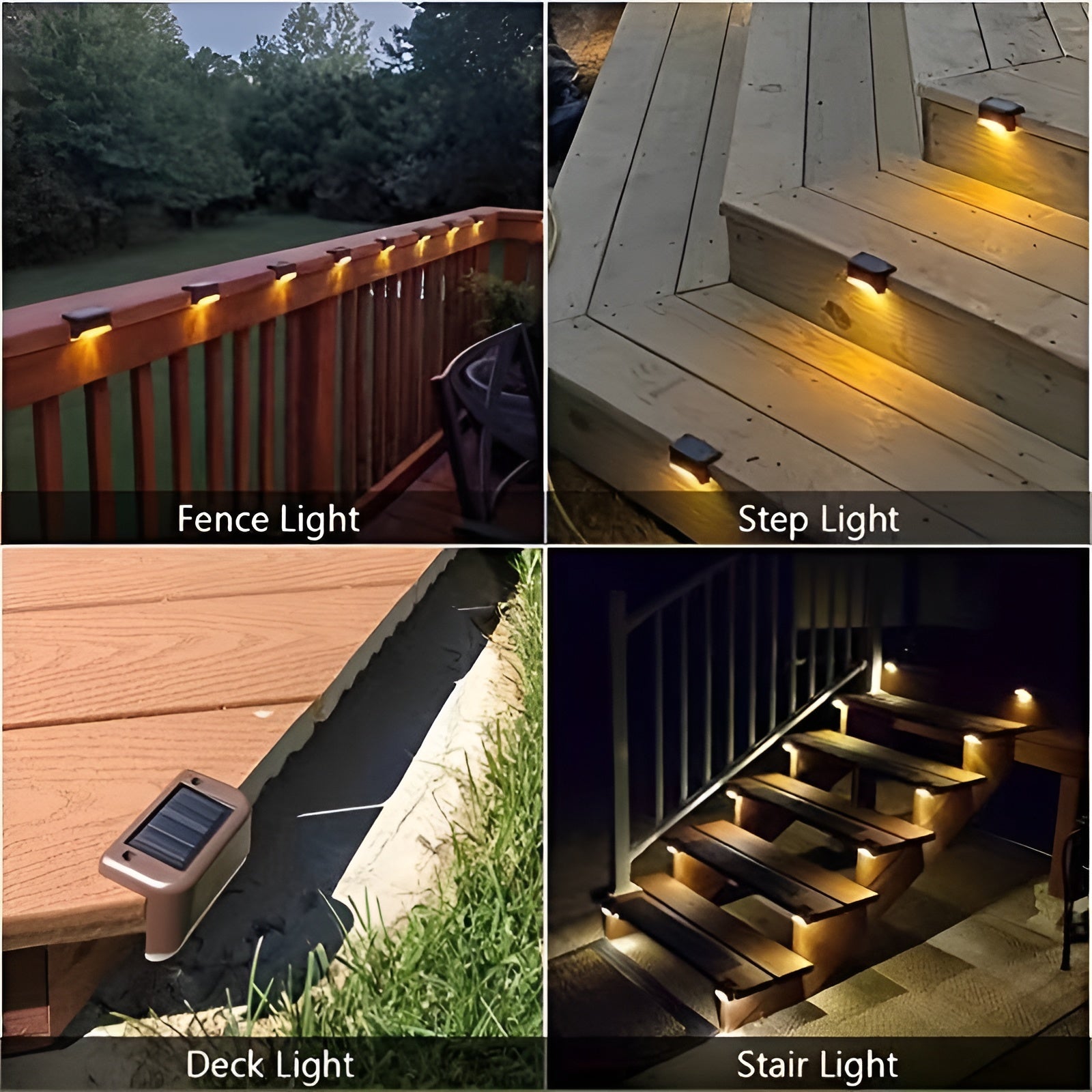 PathStep Lights - LED Solar Trapverlichting - Waterdichte Buitenlamp