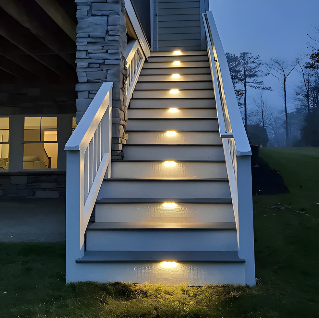 PathStep Lights - LED Solar Trapverlichting - Waterdichte Buitenlamp