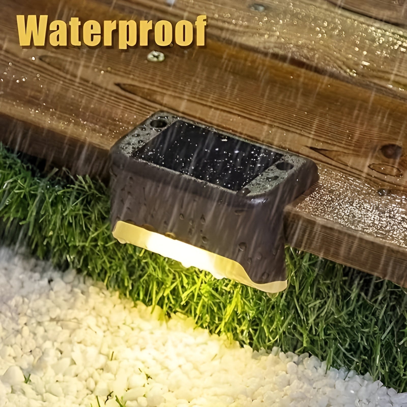 PathStep Lights - LED Solar Trapverlichting - Waterdichte Buitenlamp