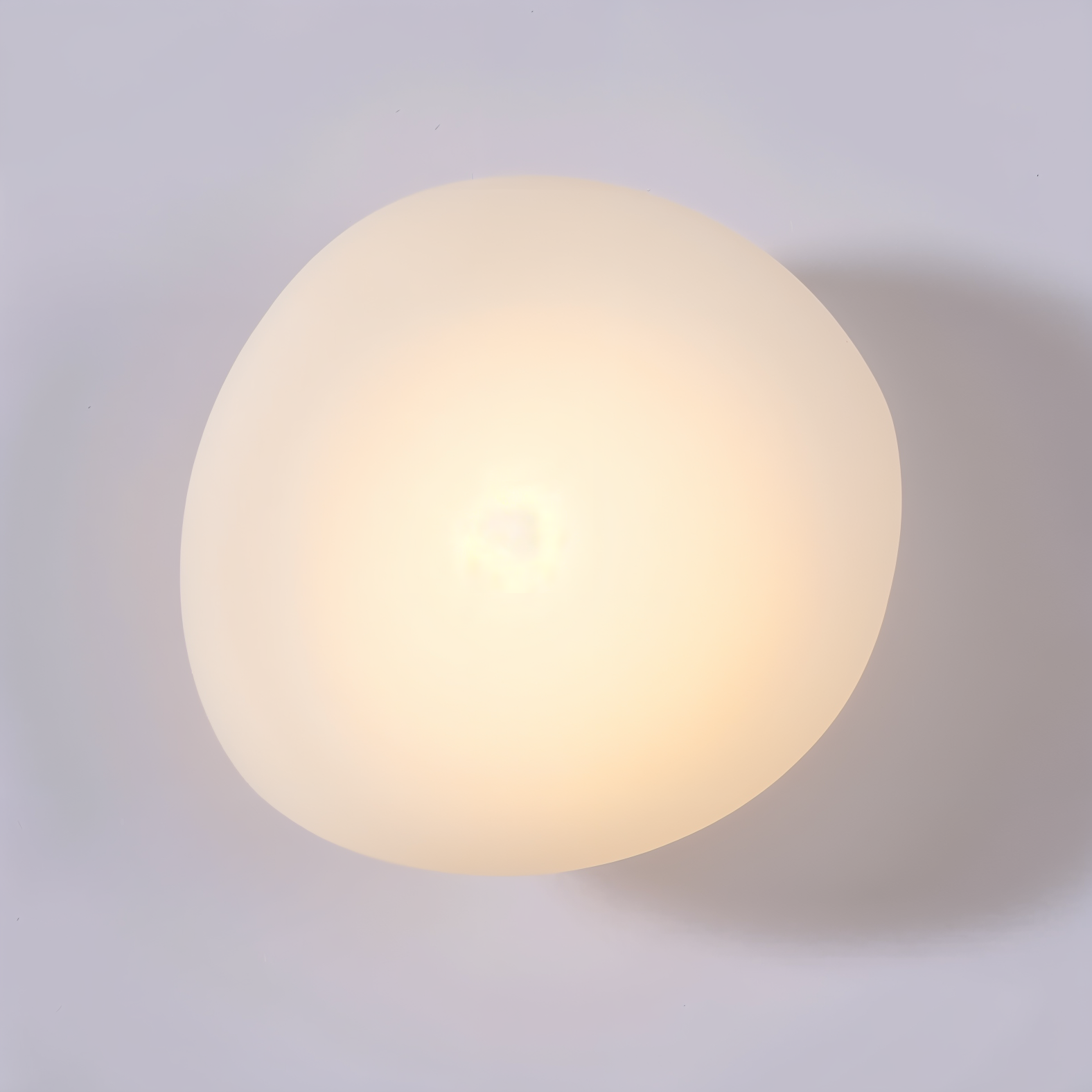 PebbleHue Wandlamp - LED Wandlamp van Glas in Noordse Stijl