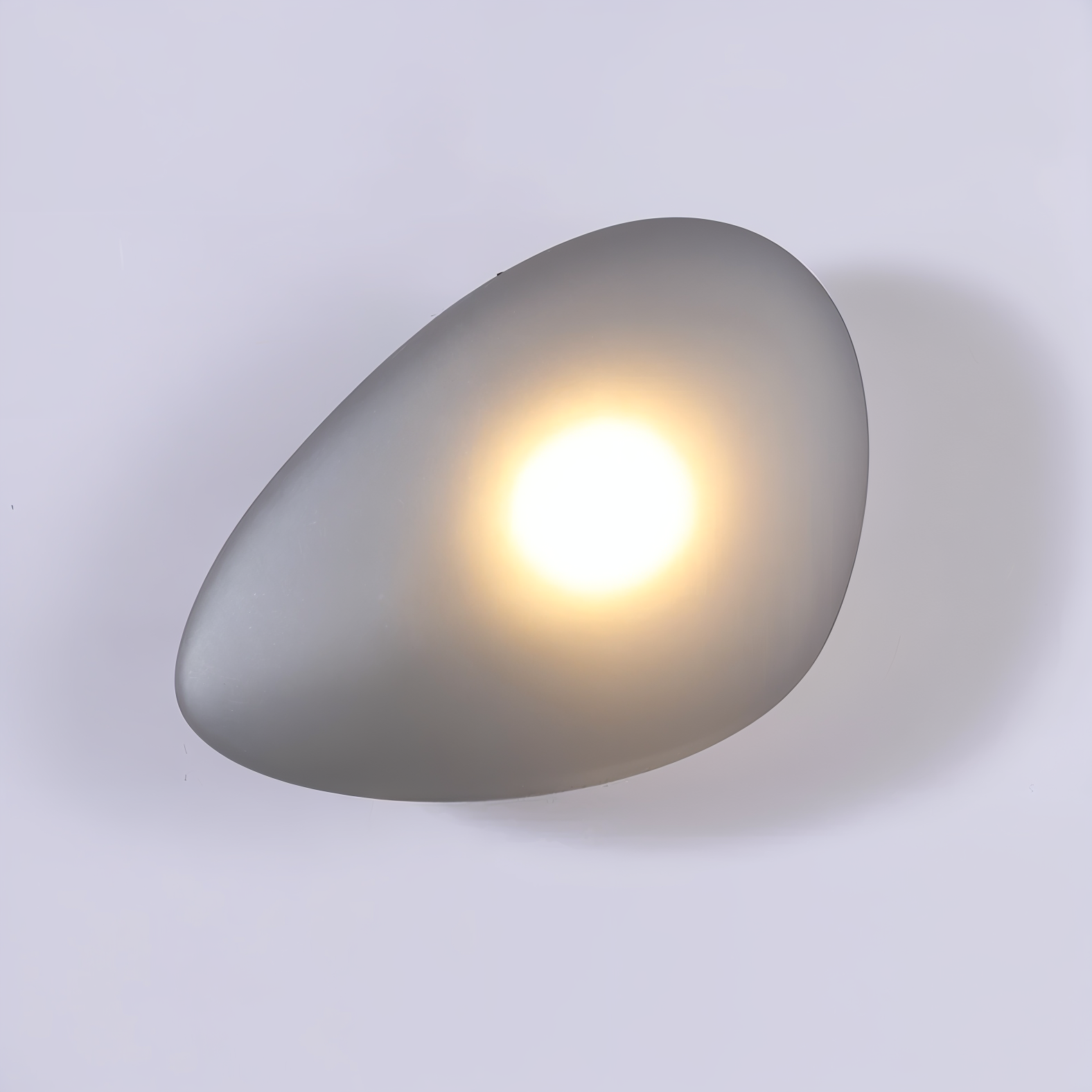 PebbleHue Wandlamp - LED Wandlamp van Glas in Noordse Stijl